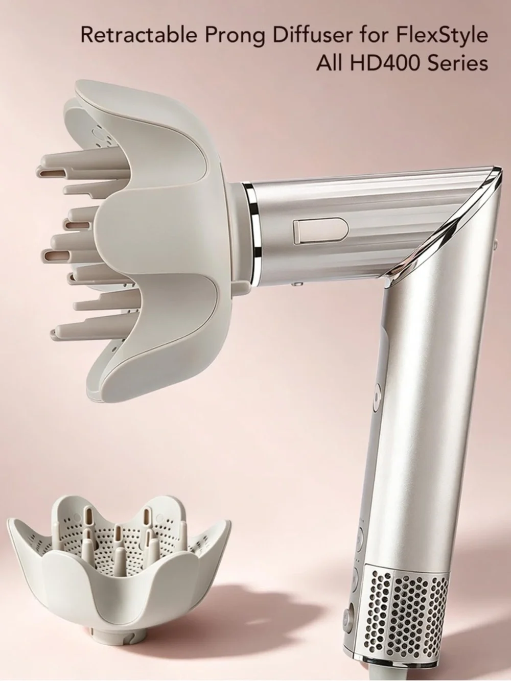 Curl-Defining Diffuser Attachment made for Shark FlexStyle HD400